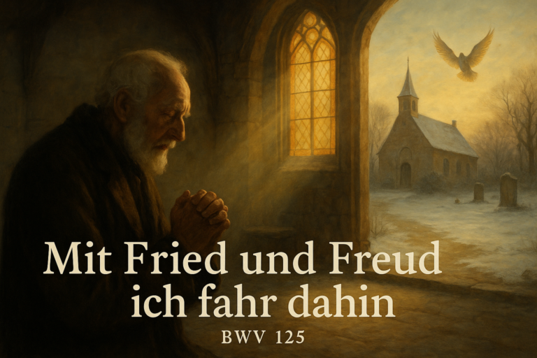 Zondag 15 februari 2026 BachCantate (BWV 125)