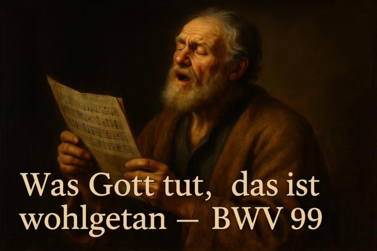 Zondag 21 september 2025 BachCantate (BWV 99)